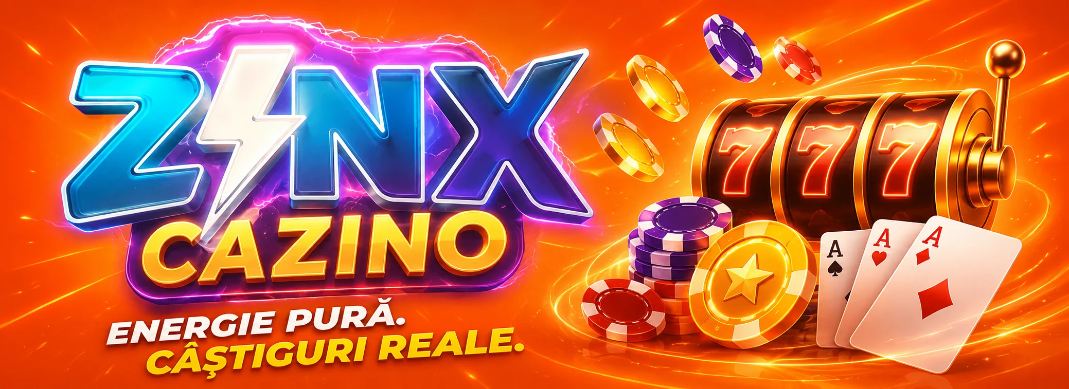 Zinx Cazino, bonus de bun venit 5.000 RON și 500 rotiri gratuite pentru jucătorii din România